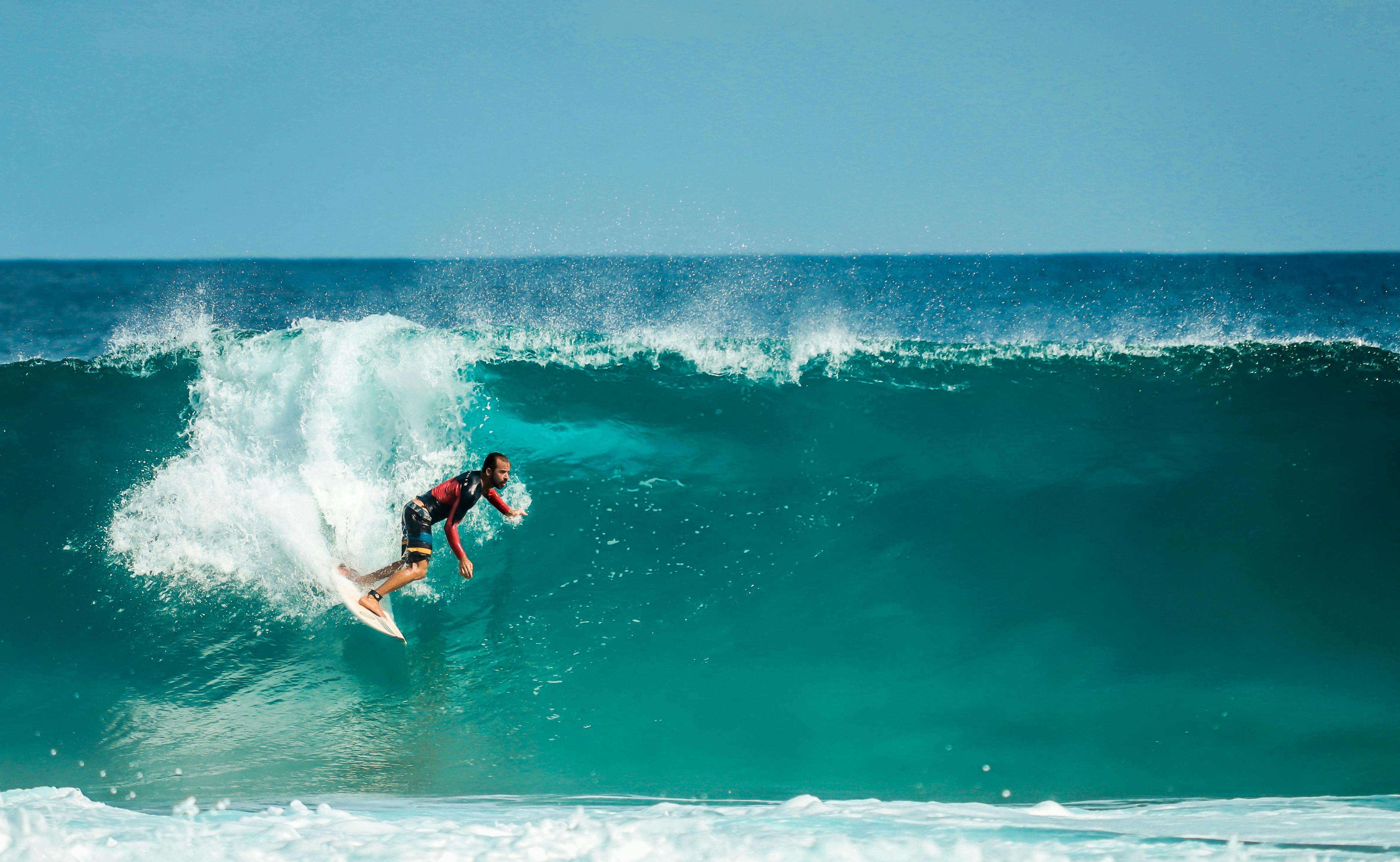 Surfing in Baja California Sur